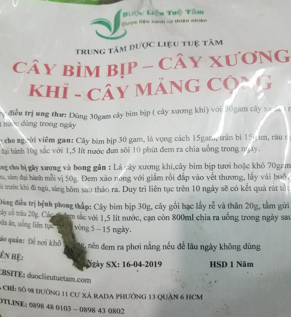 Cây xương khỉ - Cây bìm bip khô - Gói 1kg