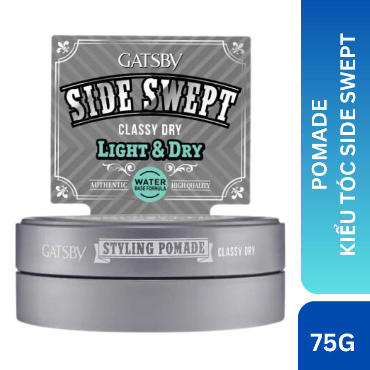 Pomade vuốt tóc gatsby classy dry/perfect raise 75g