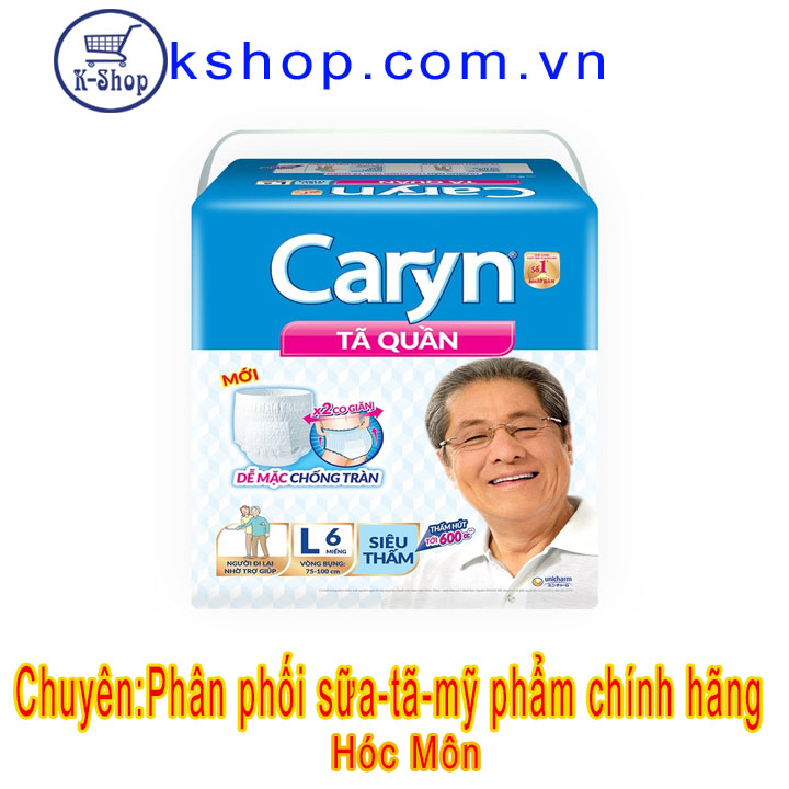 Tã quần caryn siêu thấm l6