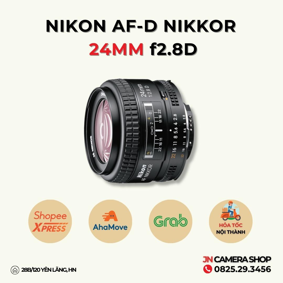 Ống kính nikon af 24mm f/2.8d xách tay