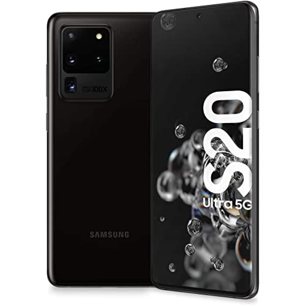 Điện thoại samsung galaxy s20 ultra 5g 2 sim 12/128gb chip snapdragon 865 | màn không ám | tặng phụ kiện - playmobile
