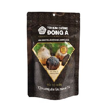 Tỏi đen tỏi kim cương đông á tỏi đen kim cương túi 200gr