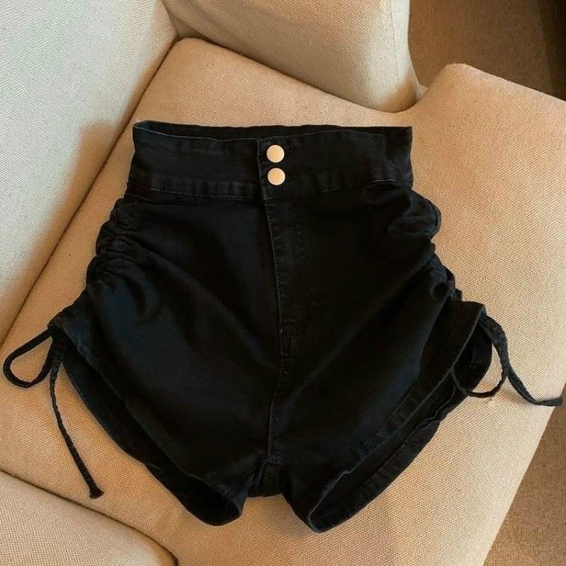 Quần rút dây 2 bên vải kaki xinh mê ly