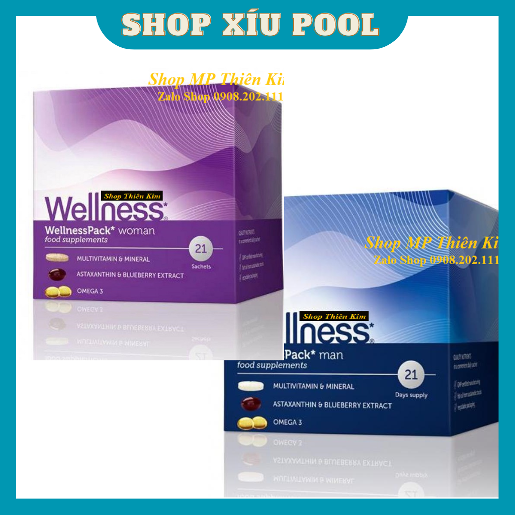 29696, 29697 Wellnesss Pack Dành Cho Nữ Và Nam