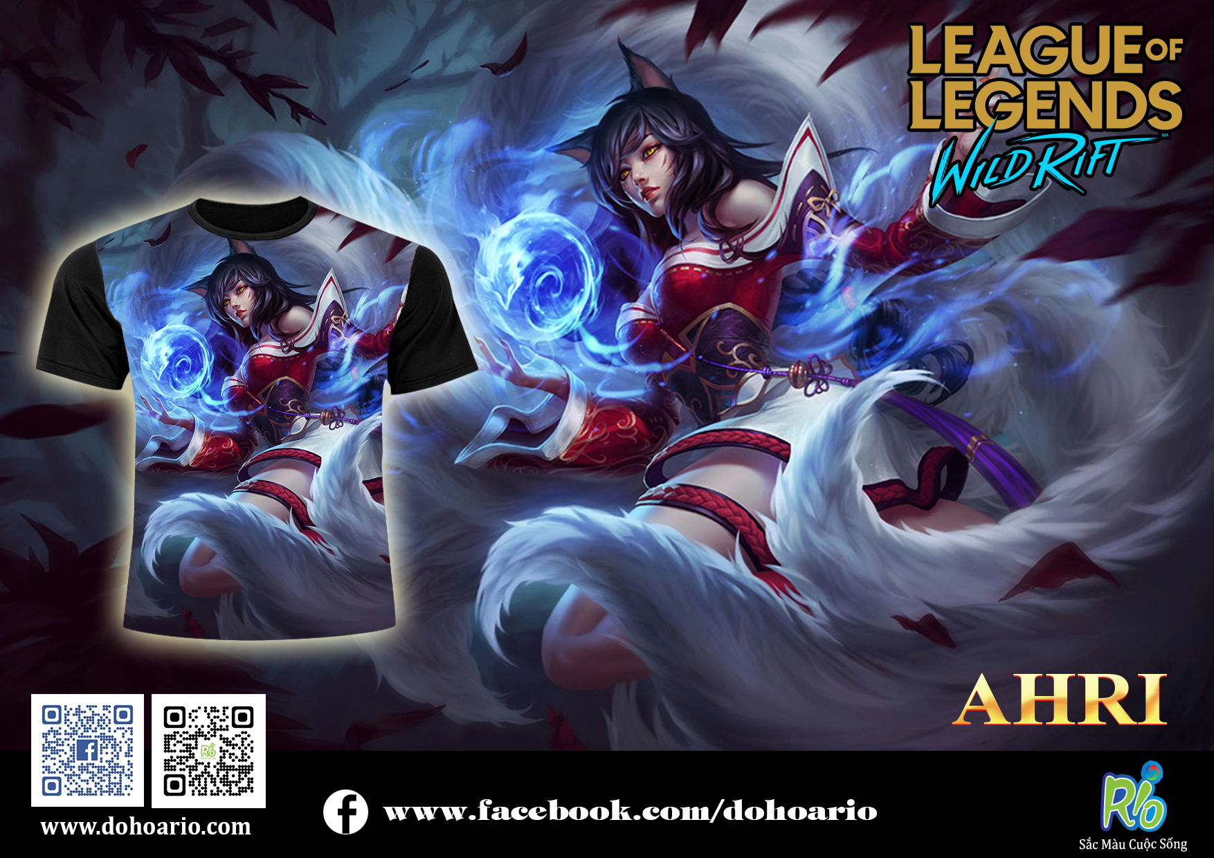 Áo LMHT - AHRI
