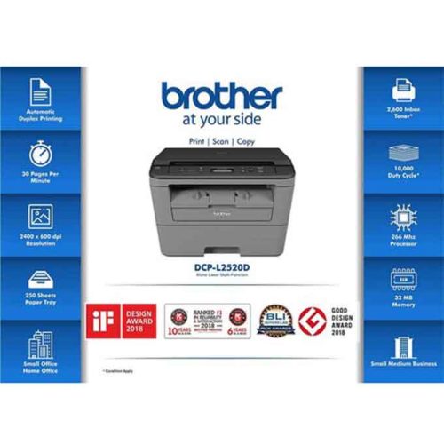Máy in 2 mặt đa chức năng brother dcp-l2520d