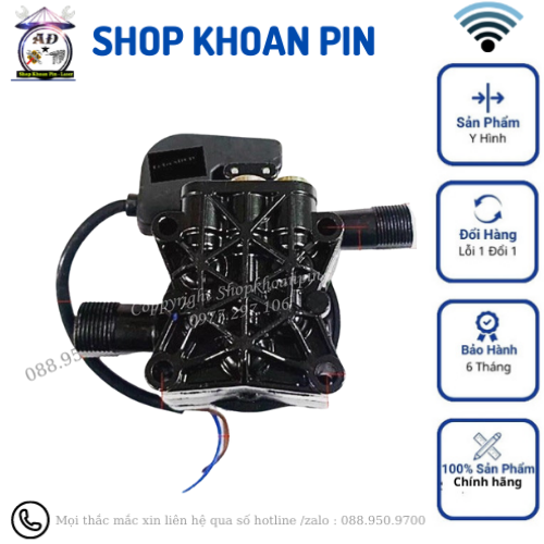 Combo bộ đầu bơm thay thế máy rửa xe mini