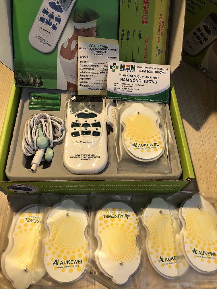 Cặp miếng dán điện xung aukewel dùng cho máy massage mát xa xung điện aukewel