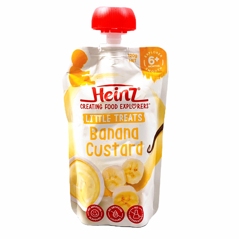 Váng sữa Heinz Úc vị chuối cho bé từ 6 tháng