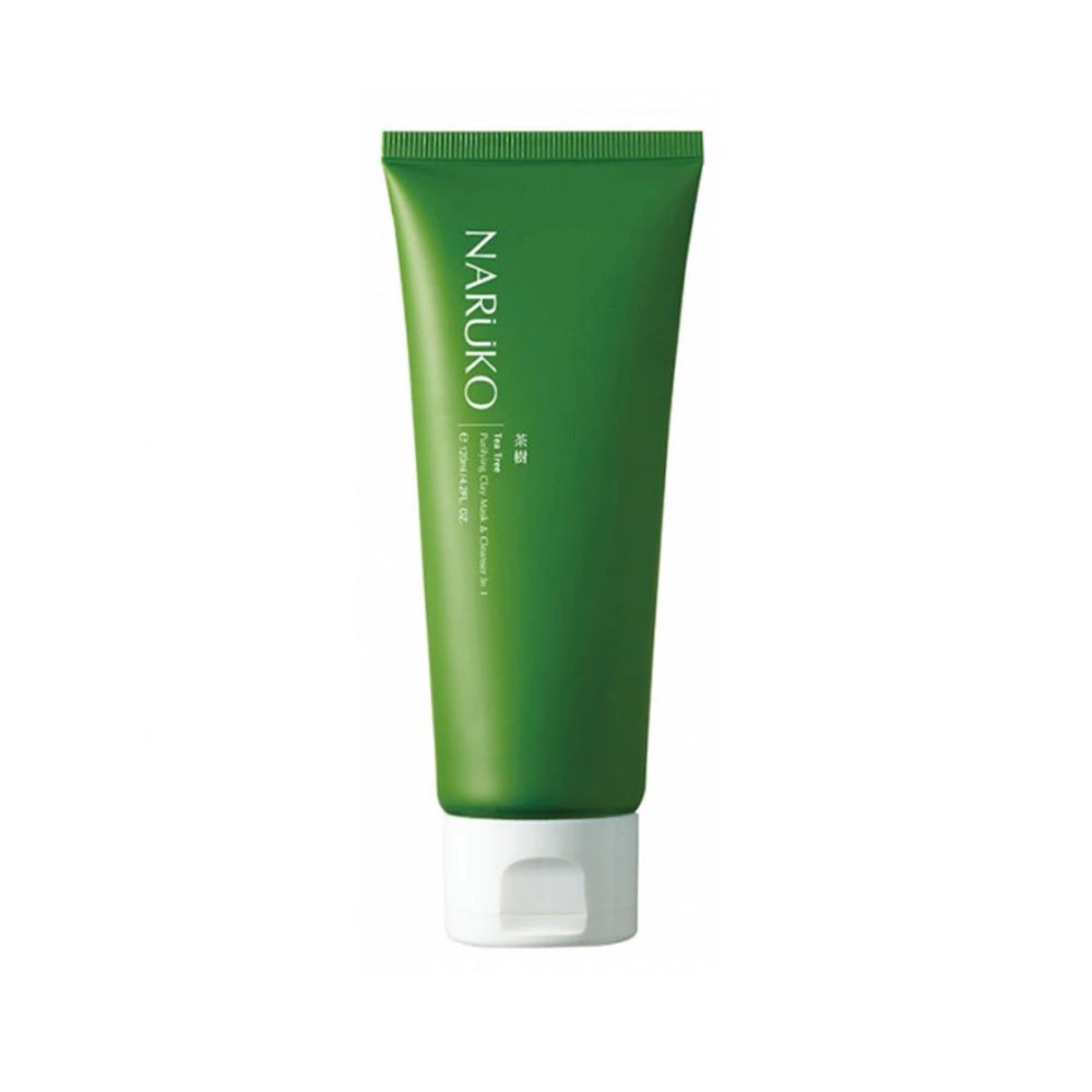 Sữa rửa mặt tràm trà Naruko Tea Tree Purifying Clay Mask & Cleanser In 120ml