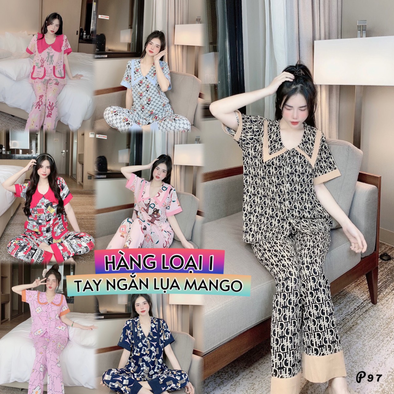 Đồ bộ pijama tay ngắn lụa mango thiết kế siêu xinh , đồ bộ pijama nữ size 40kg đến 60kg chất liệu lụa mango mềm mịn mát, pijama tay ngắn giá rẻ tận xưởng freeship