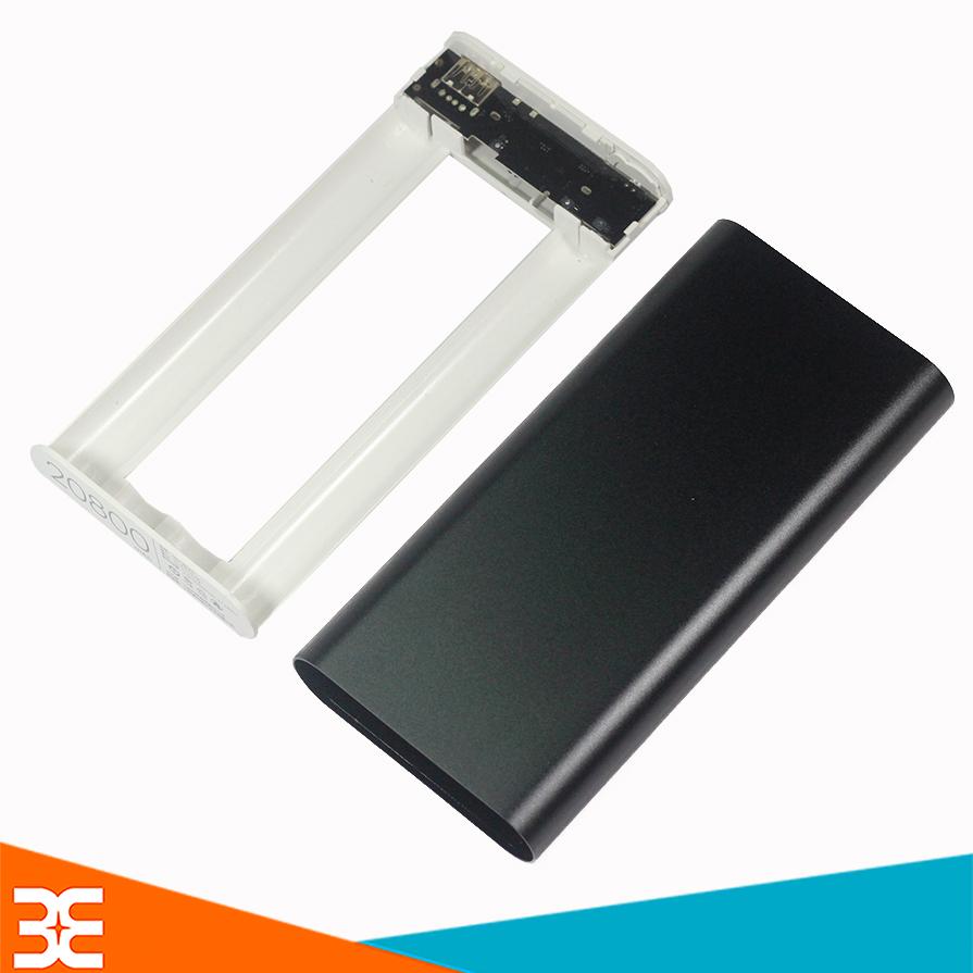 Box Sạc Dự Phòng 8 Cell 2A 18650 Vỏ Nhôm ( Không Lò Xo Chưa Bao Gồm Pin Màu Sắc Ngẫu Nhiên )