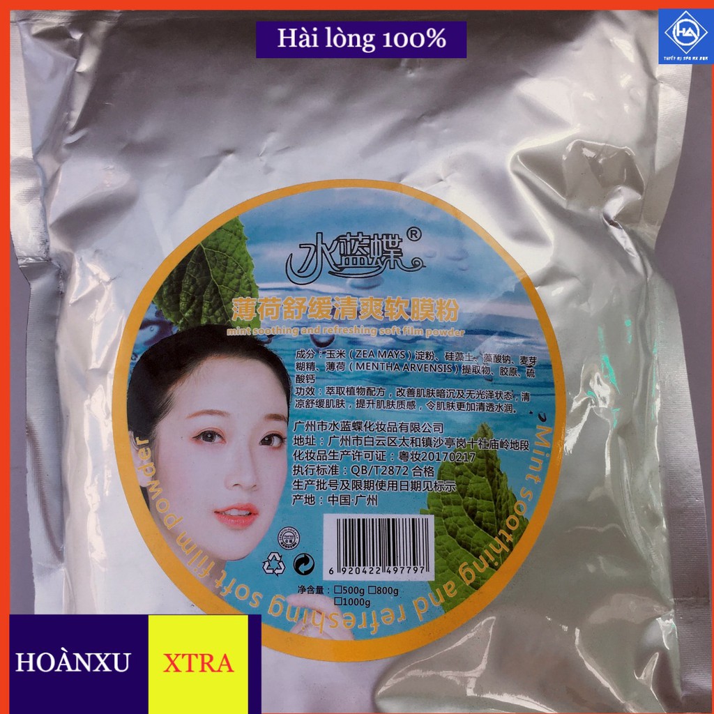 Mặt Nạ Dẻo Bạc Hà Túi Bạc chuyên dành cho da dầu, da mụn