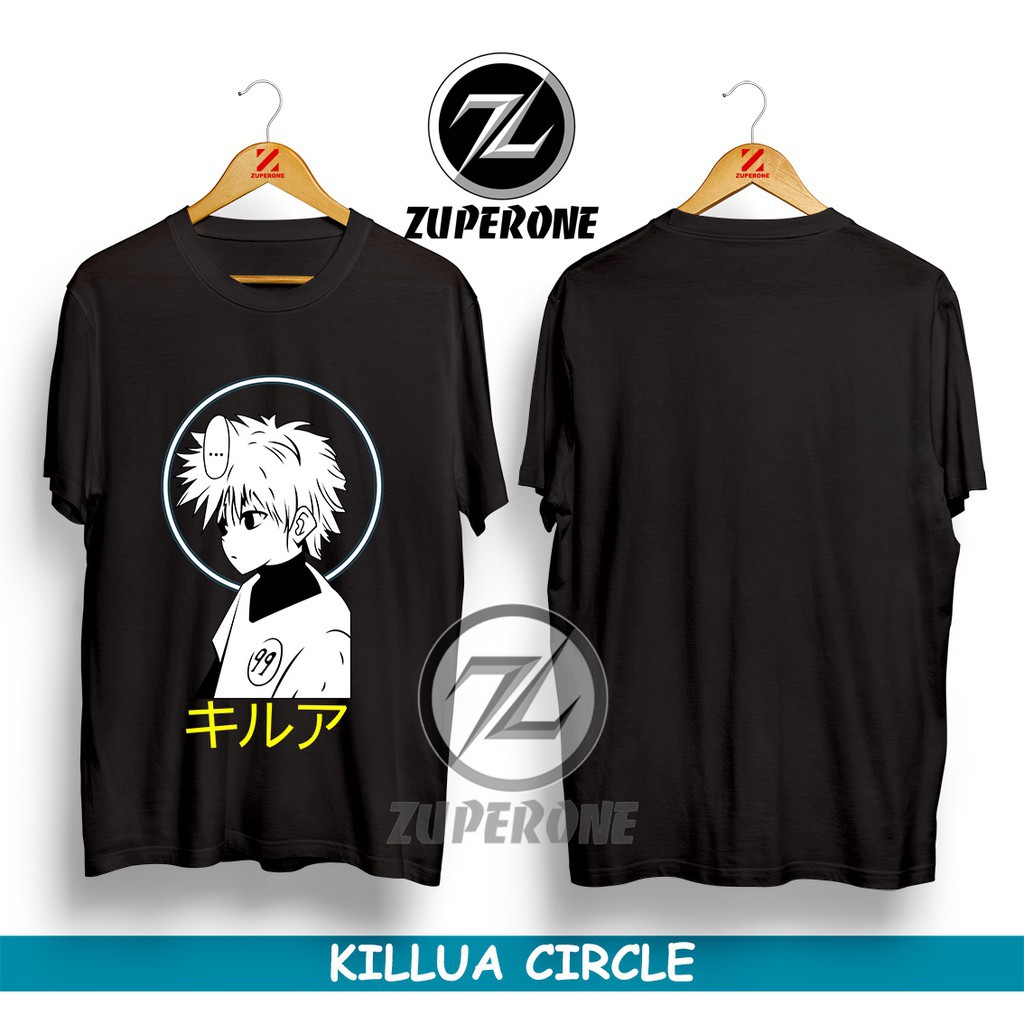 Áo thun in hình killua zoldyck circle anime t-shirt / hunter x hunter độc đẹp