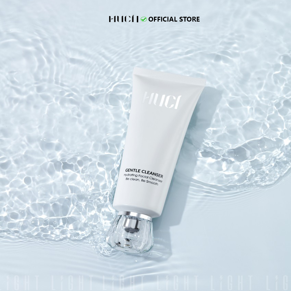 Sữa rữa mặt ngừa mụn, trắng da huci gentle cleanser 100ml