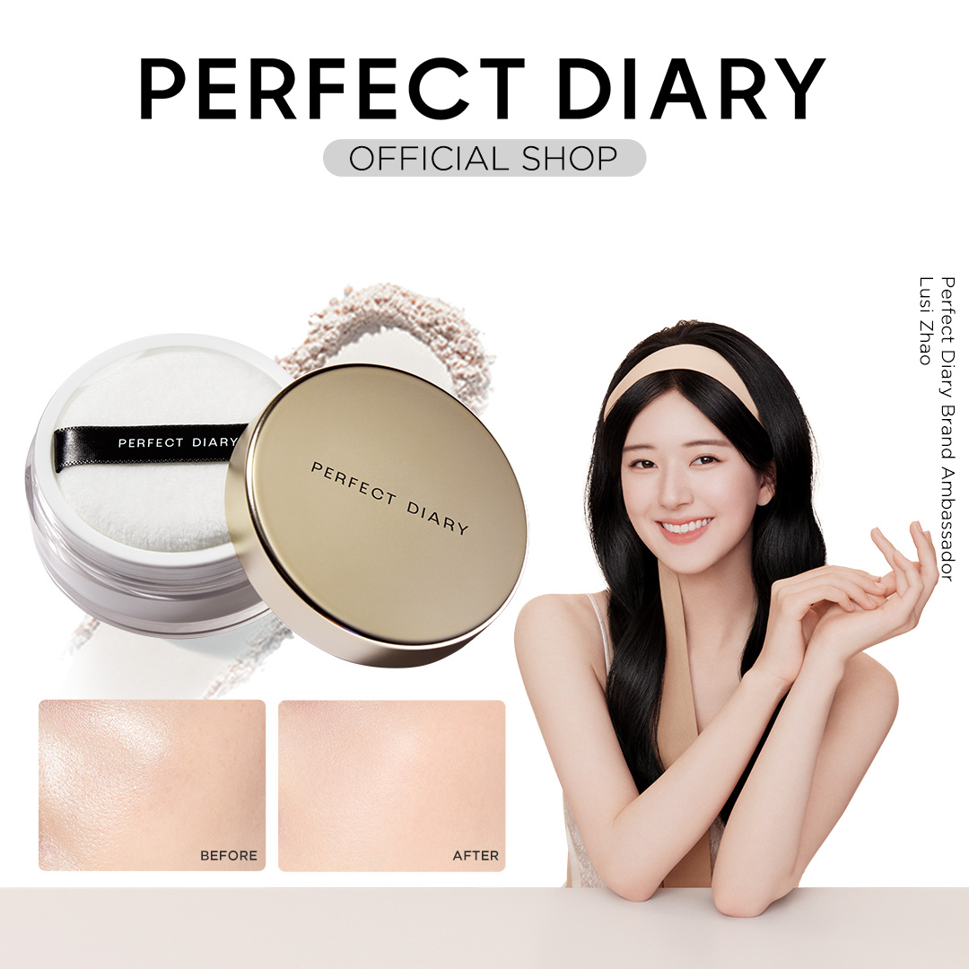 Phấn Phủ Kiềm Dầu Perfect Diary Chống Thấm Nước Kiểm Soát Dầu, Giúp Da Mịn Màng, Giảm Lỗ Chân Lông 3 Màu Tùy Chọn 7G