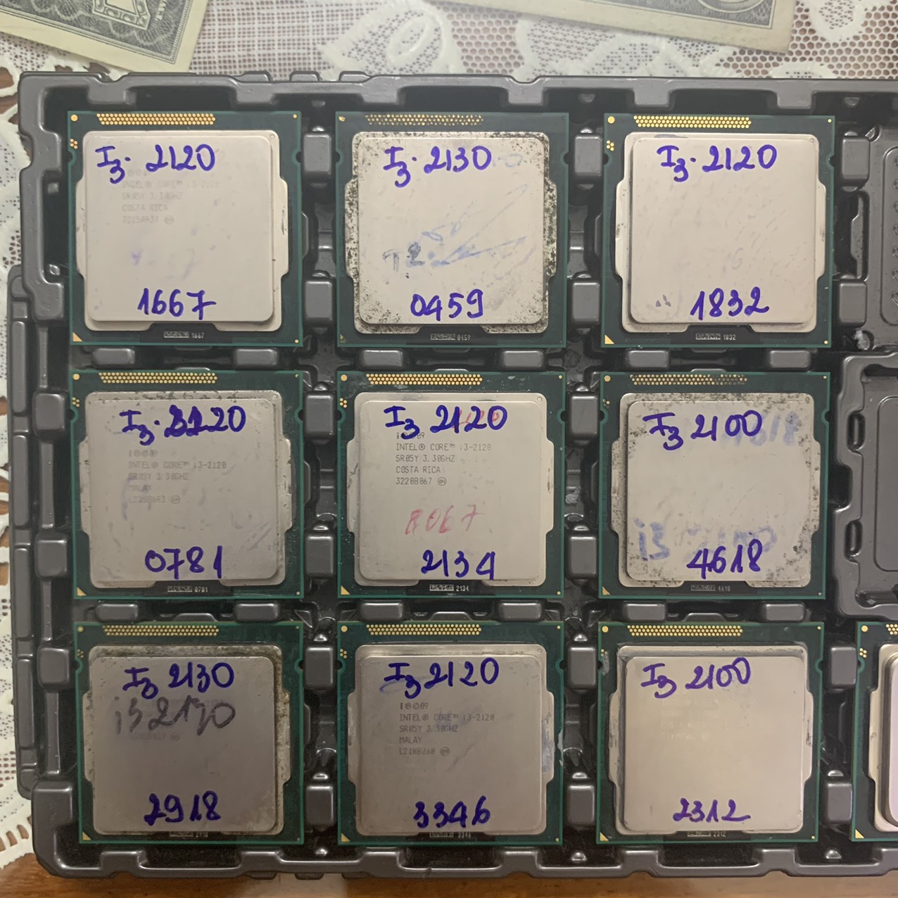 Bộ vi xử cpu intel i3 2100-2120 pc sk 1155 - vi tính bắc hải