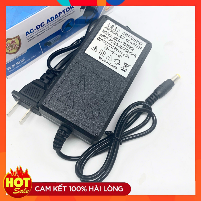 Nguồn sạc đa năng, củ sạc đa năng, nguồn sạc loa kéo, củ sạc loa kéo, adapter loa kéo15v-2a, 15v-3a, 12v-2a, 9v-2a - hàng loại tốt