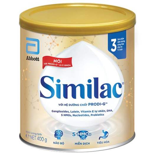 Sữa bột similac iq hmo số 3 400g