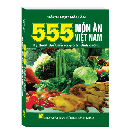 Sách 555 món ăn việt nam