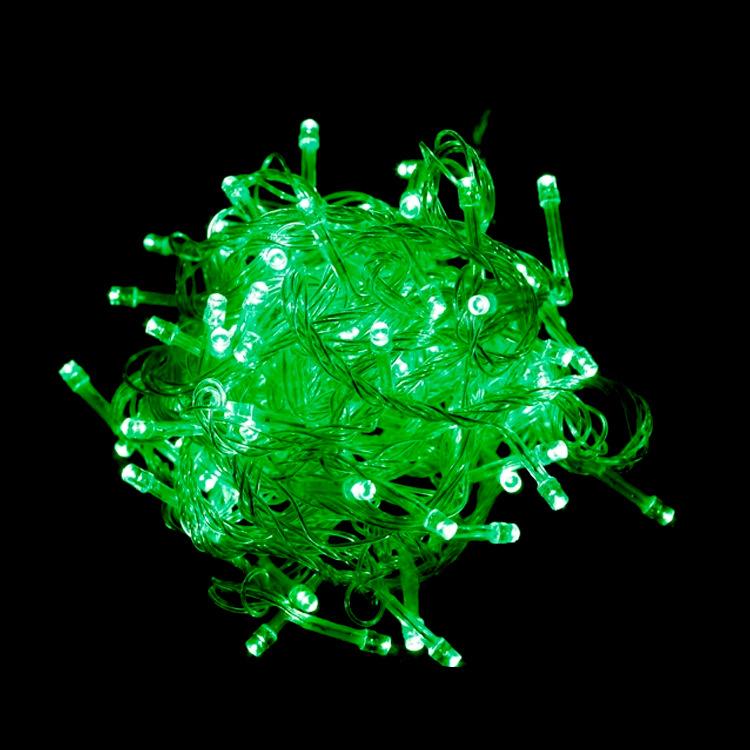 Đèn chớp nháy dài 3m, 29 bóng led xanh lá, trắng, xanh dương, nhiều màu