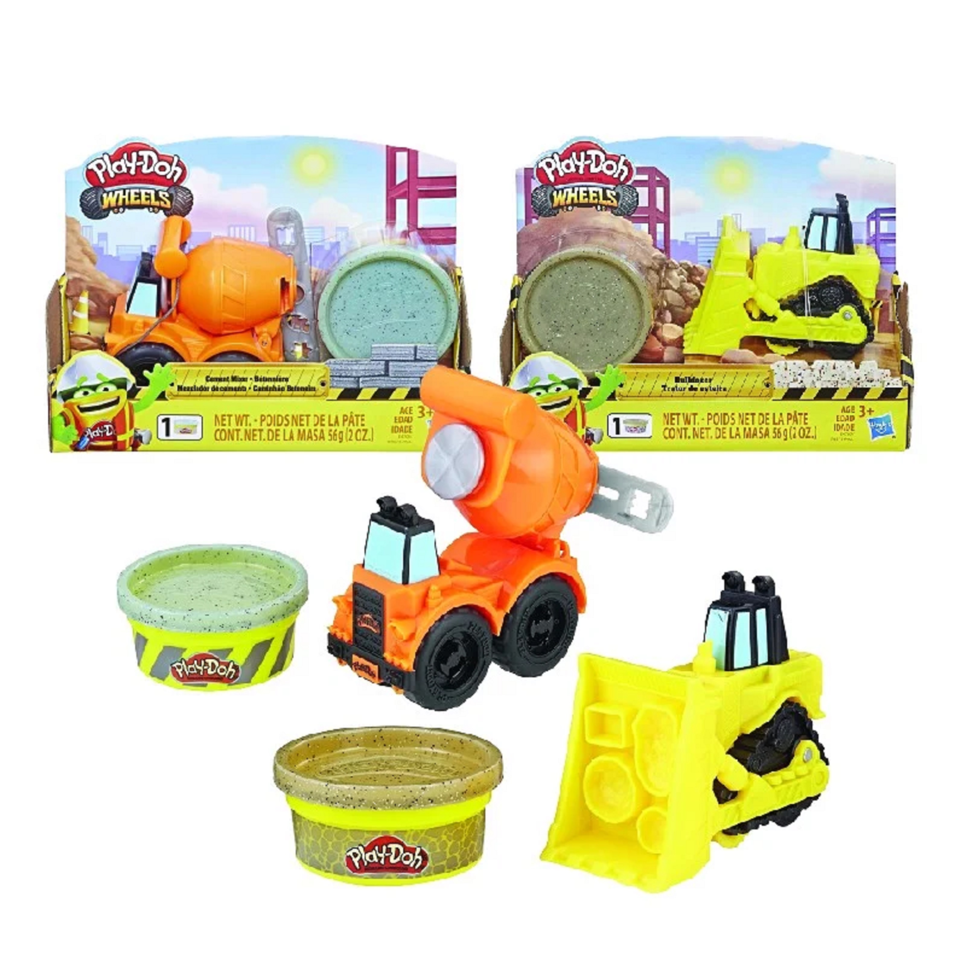 Đồ chơi Hasbro đất nặn xe trộn ximent mini Play-doh E4705