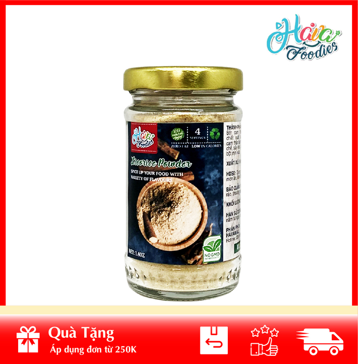 [ HÀNG CÔNG TY NHẬP KHẨU ] Bột Cam Thảo Lọ Thủy Tinh 40gr - Licorice Powder
