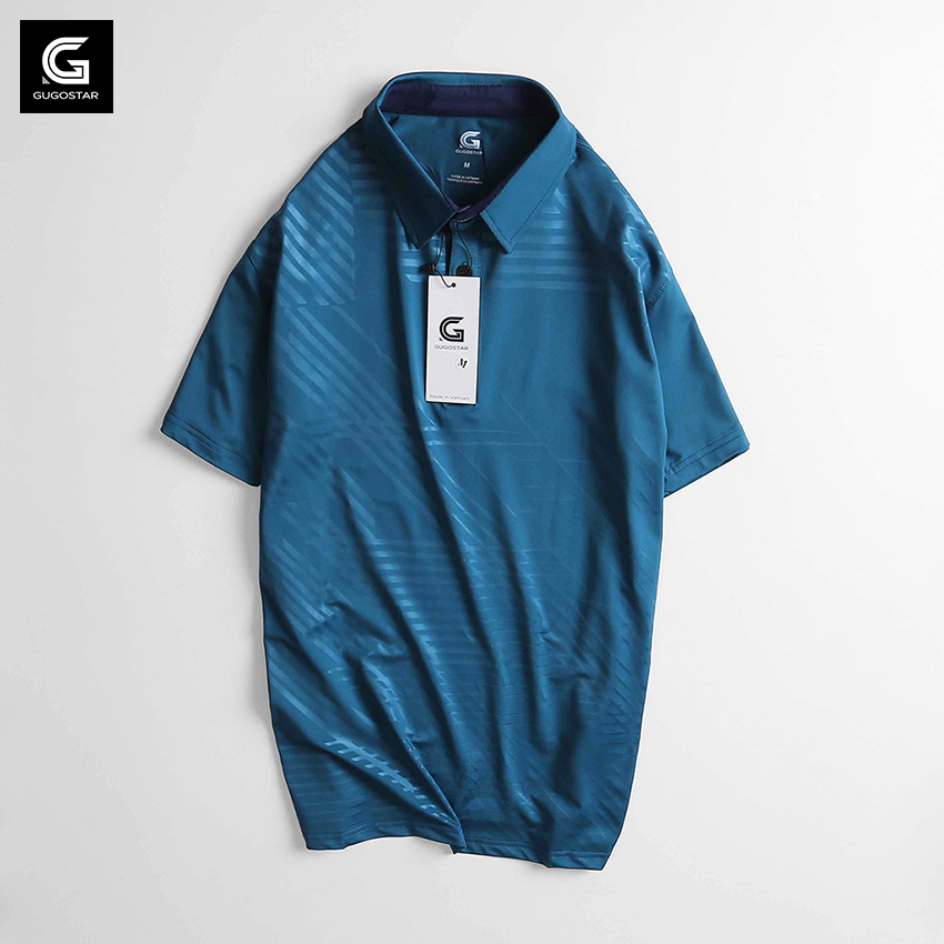 [HCM]Áo Thun Nam Có Cổ Thể Thao G375 Thun Lạnh Poly Co Giãn 4 Chiều - GUGOSTAR - 2