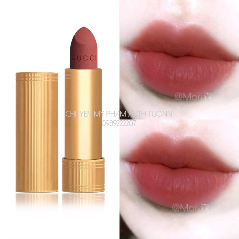 Son Gucci Màu 208 They Met in Argentina Matte Hồng Đất