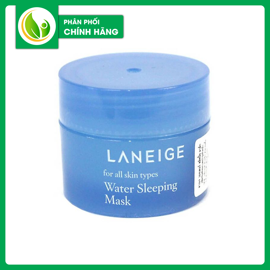 Mặt nạ ngủ Laneige Water Sleeping Mask 15ml Dưỡng Ẩm, Giảm Bài Tiết Chất Nhờn