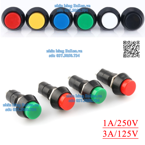 Nút nhấn giữ/nhả pbs11a/b làm nút đề xe
