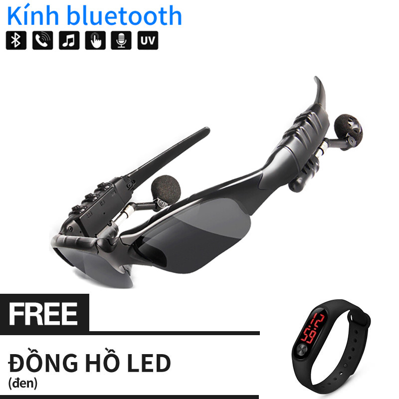 【Đồng hồ LED Xiaomi miễn phí】[Điện Tử Chính Hãng] Kính lái xe bluetooth kính lái hỗ trợ nghe nhạc Kính nghe nhạc MP3 âm thanh Bluetooth kiểu dáng thiết kế cực ngầu