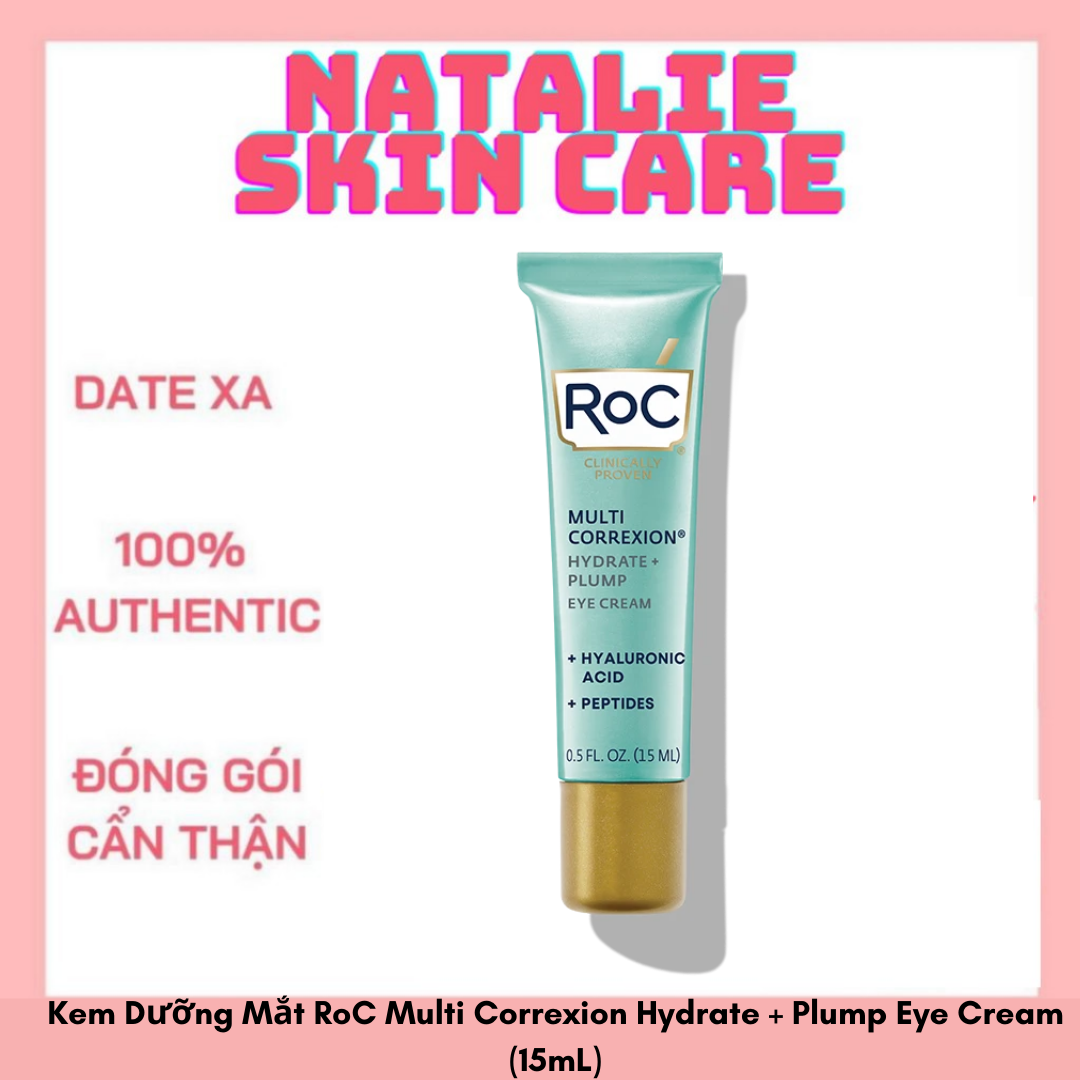 Kem Dưỡng Mắt RoC Multi Correxion Hydrate + Plump Eye Cream