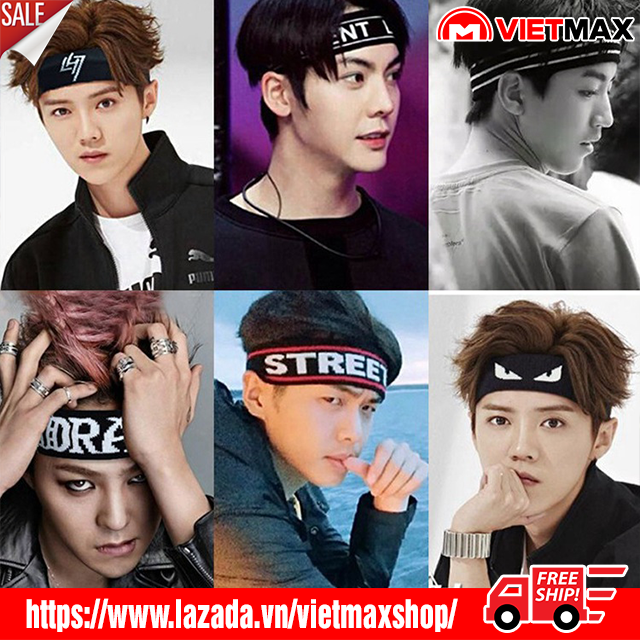 🎁 Băng Đô Đội Đầu Cài Tóc Cá Tính Phong Cách Hàn Quốc