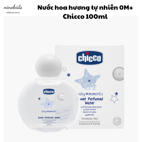 Nước hoa chicco cho bé sơ sinh hương tự nhiên 100ml-chính hãng