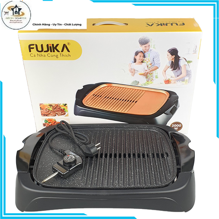 Bếp nướng điện cao cấp fujika fj-eg3620 công suất 2000w