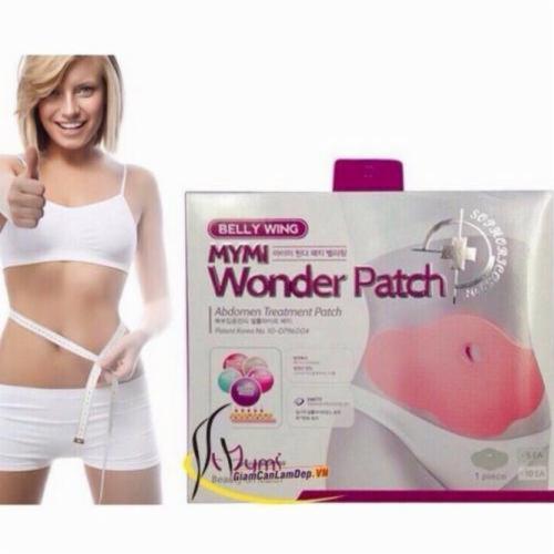 Miếng dán tan mỡ bụng Mymi Wonder Patch siêu hiệu quả - Miếng dán vòng 2 đánh tan mỡ bụng mà không cần chế độ giảm cân
