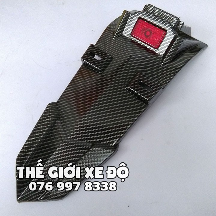 Dè fz ex 150 carbon - chắn bùn exciter 150 cacbon gọn đẹp