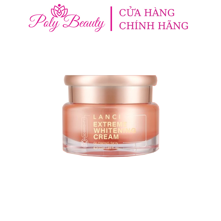 Kem lanci whitening cream 50ml hàn quốc, kem dưỡng trắng da giúp dưỡng ẩm da mặt trắng sáng