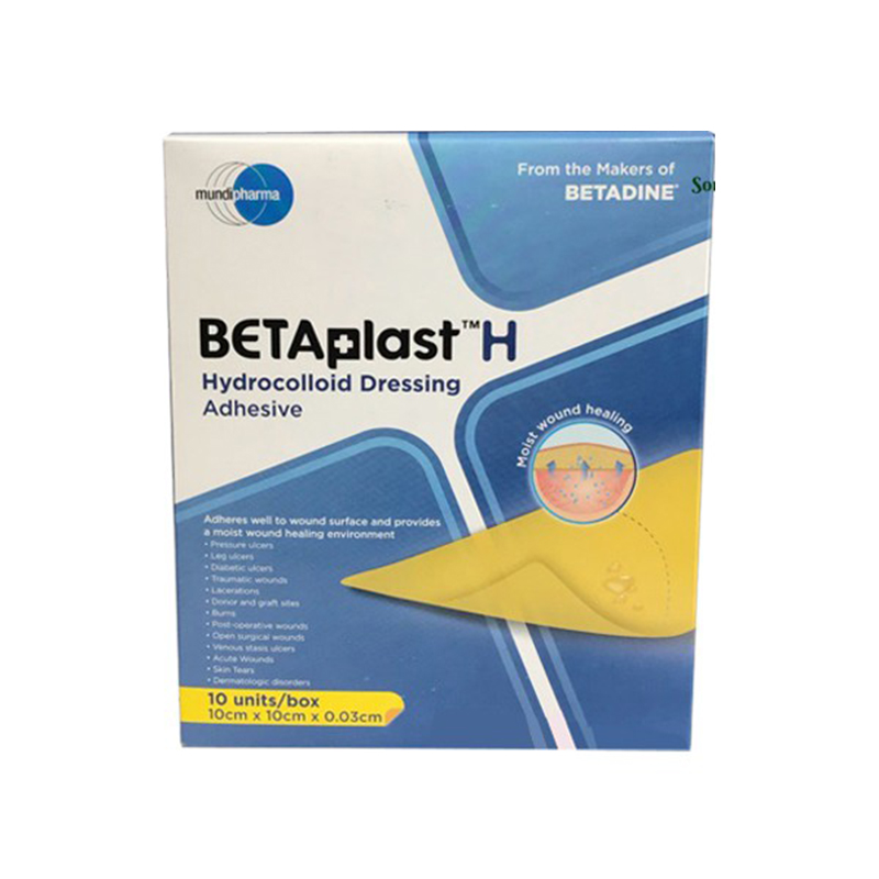 Miếng Dán Vết Thương BETAplast H - Hộp 10 Miếng