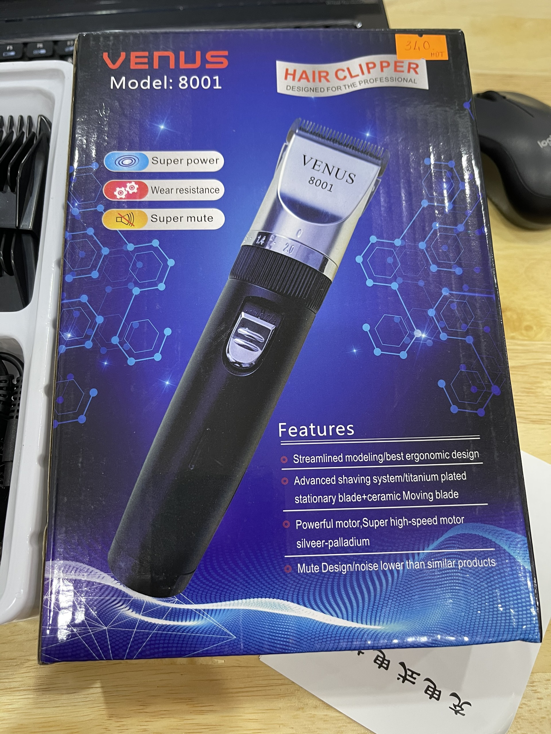 Tông đơ điện venus 8001