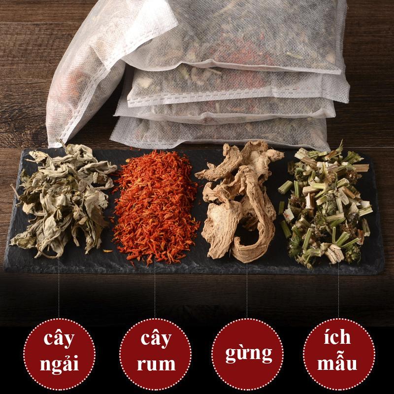 Thảo dược ngâm chân -xông-tắm-ngâm chân thảo mộc giúp giảm đau nhức xương khớp, giảm mệt mỏi, an thần ngủ ngon
