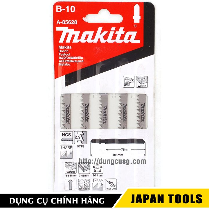 Lưỡi cưa lọng b-10 makita a-85628 | japan tools