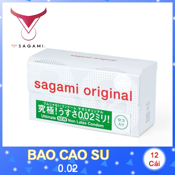 Bao cao su Sagami Original 0.02 (Hộp 12)
