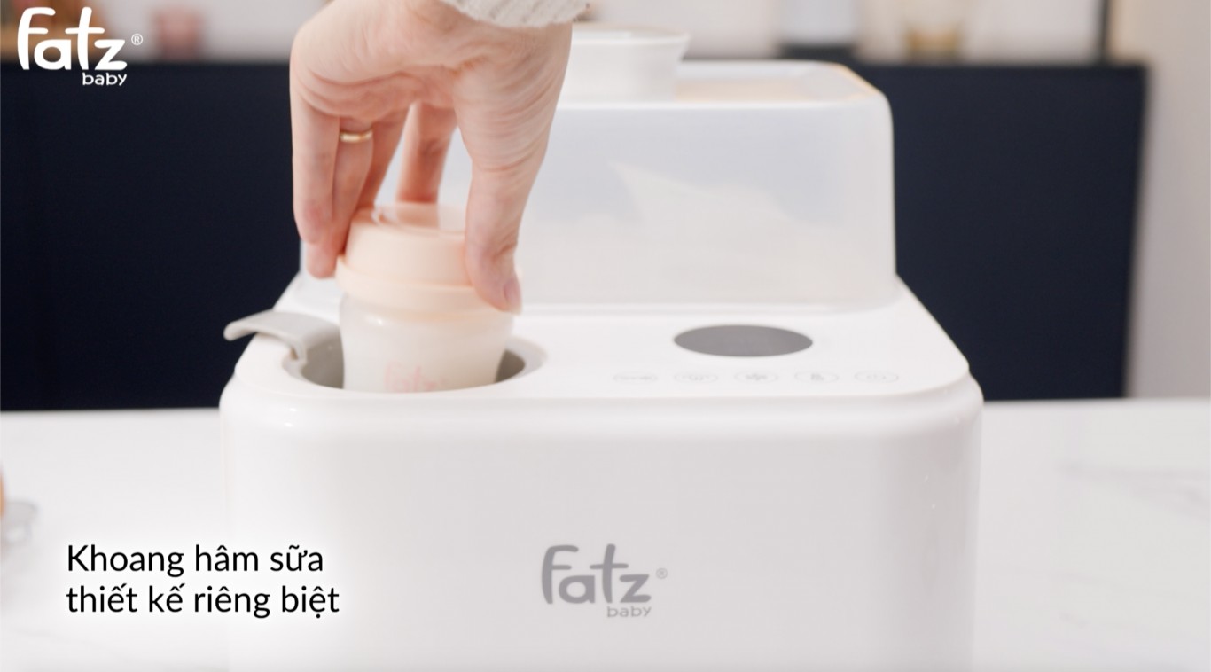 Máy tiệt trùng sấy khô hâm sữa điện tử có tích hợp máy hâm sữa - captain 1 - fb4320sj