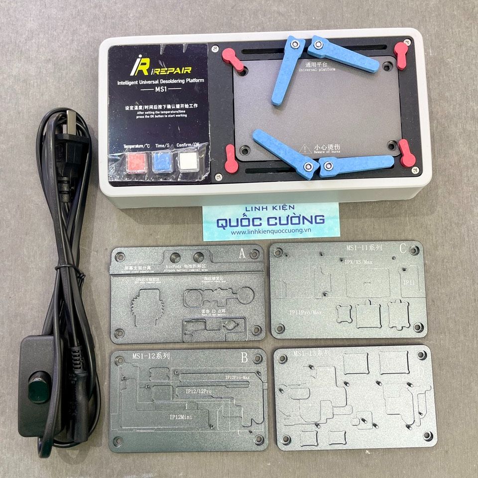 Đế nhiệt tách ghép main x đến 15pm ms1 mijing