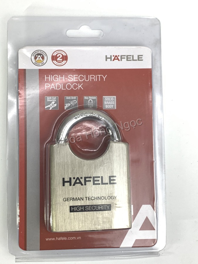 Khóa bấm chống cắt hafele 60mm 482.01.974