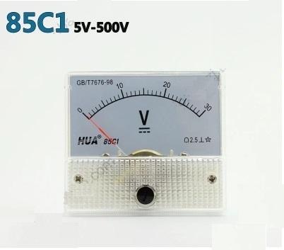 Vôn kế kim dc 85c1 500v