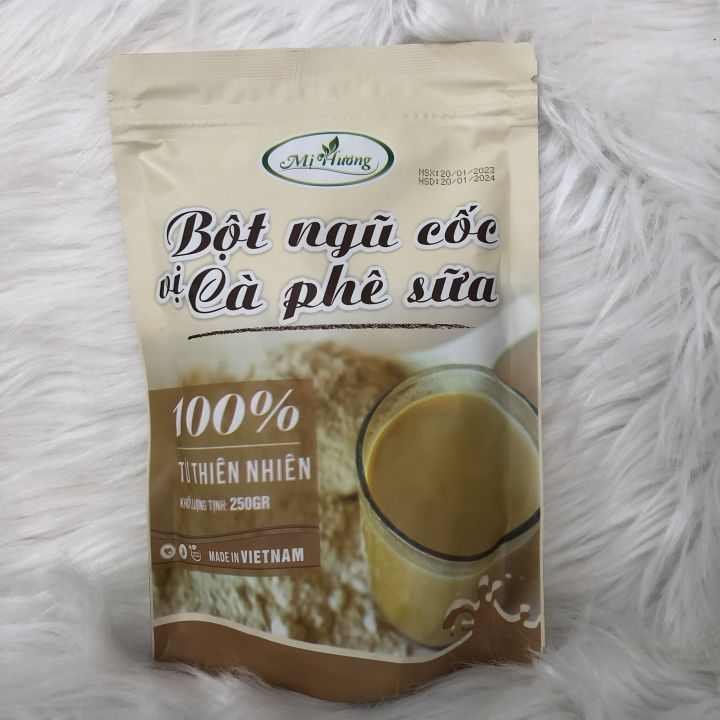 Sỉ Bột Giảm Cân Mị Hương vị cà phê sữa, bột ngũ cốc vị cà phê sữa giảm cân