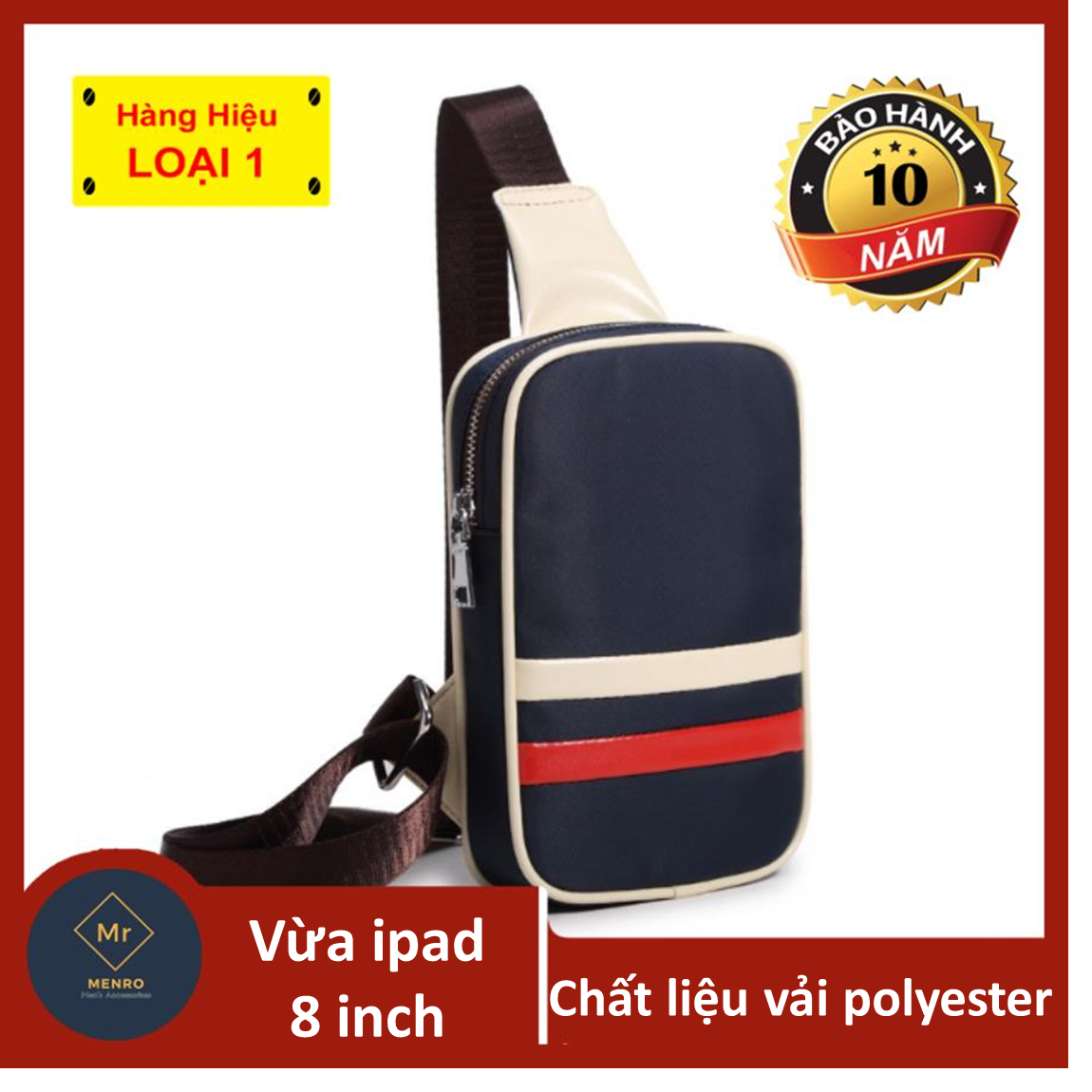 [HCM]Túi đeo chéo nam mini TDN74 DA CAO CẤP ĐỰNG VỪA IPAD 8 INCH HÀNG LOẠI 1